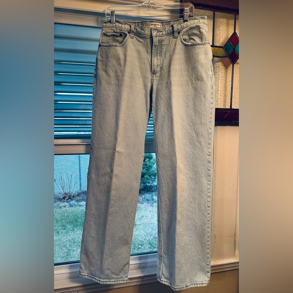 Abercrombie Fitch Jeans Womens 30/10 the Baggy Low Rise. Curve Love